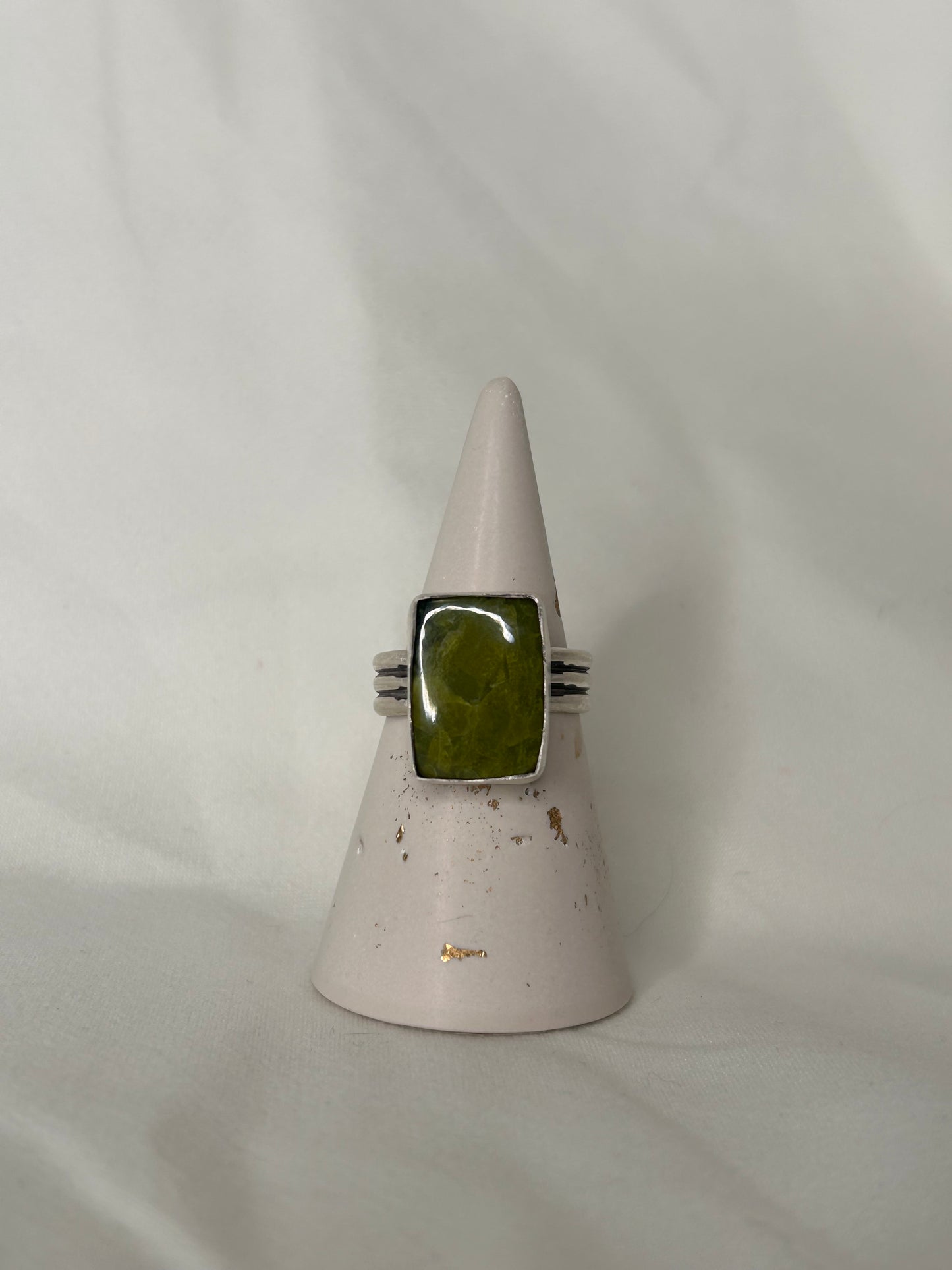Green Opal Ring
