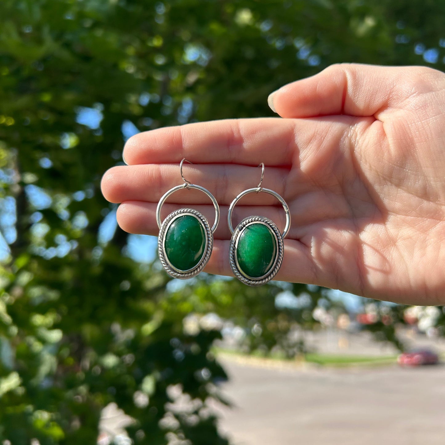 Aventurine Earrings