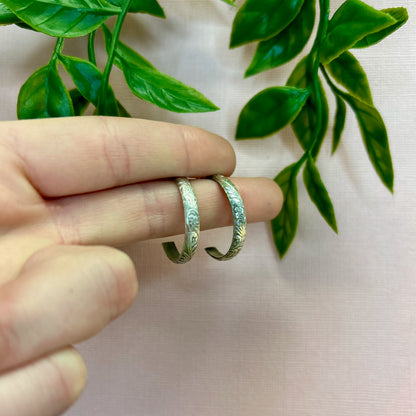 Wildflower Hoops